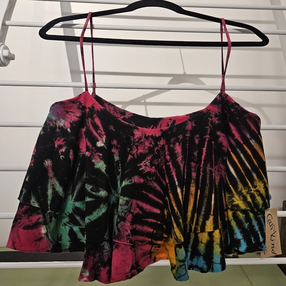 Cali Kind Clothing Co. Tye Dye Crop Top - Picture 1 of 4